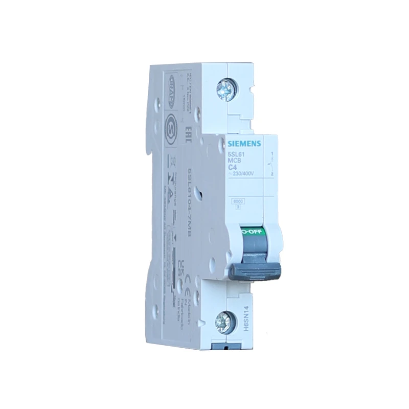 فیوز مینیاتوری تک پل 4 آمپر زیمنس مدل 5SL6104-7MB