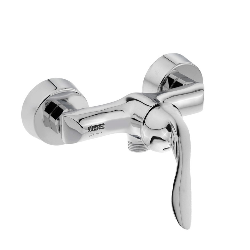 ست شیرآلات کویران آذر مدل میلان شیپوری کد B-03 مجموعه 6 عددی