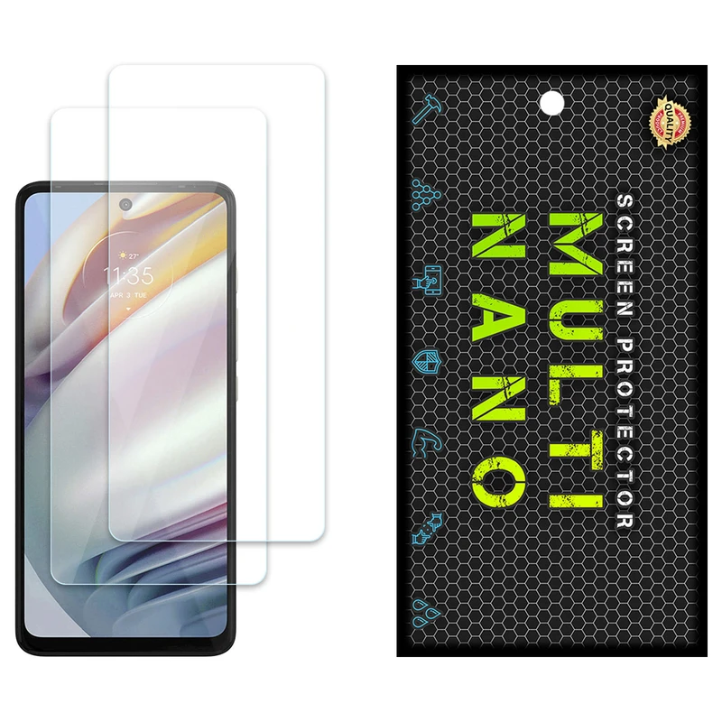 محافظ صفحه نمایش مولتی نانو مدل X-S2N مناسب برای گوشی موبایل موتورولا Moto G40 Fusion بسته دو عددی