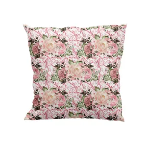 کوسن پاد آفرین مدل گل و برگ کد DKK341