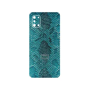 MAHOOT Blue Snake Skin Cover Sticker for Samsung Galaxy A31