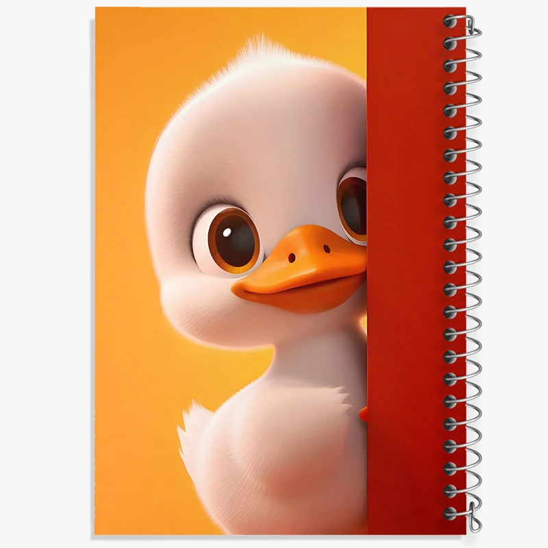 دفتر لیست خرید 50 برگ خندالو طرح اردک کیوت کد N2713