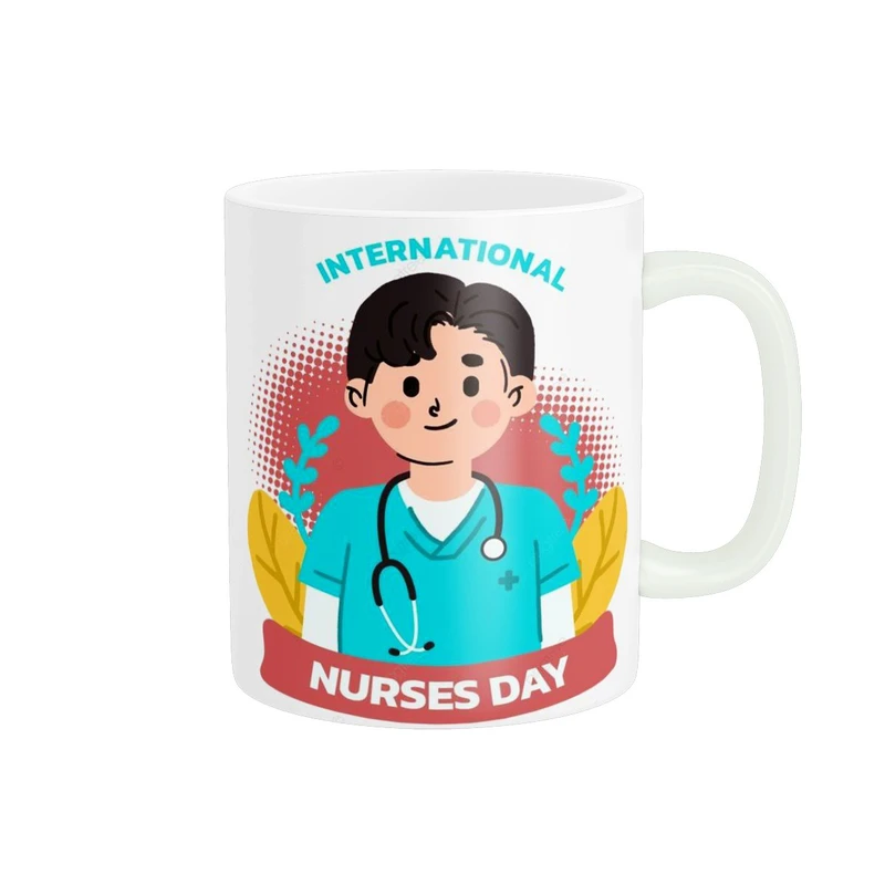 ماگ پادآفرین مدل روز جهانی پرستار کد 877