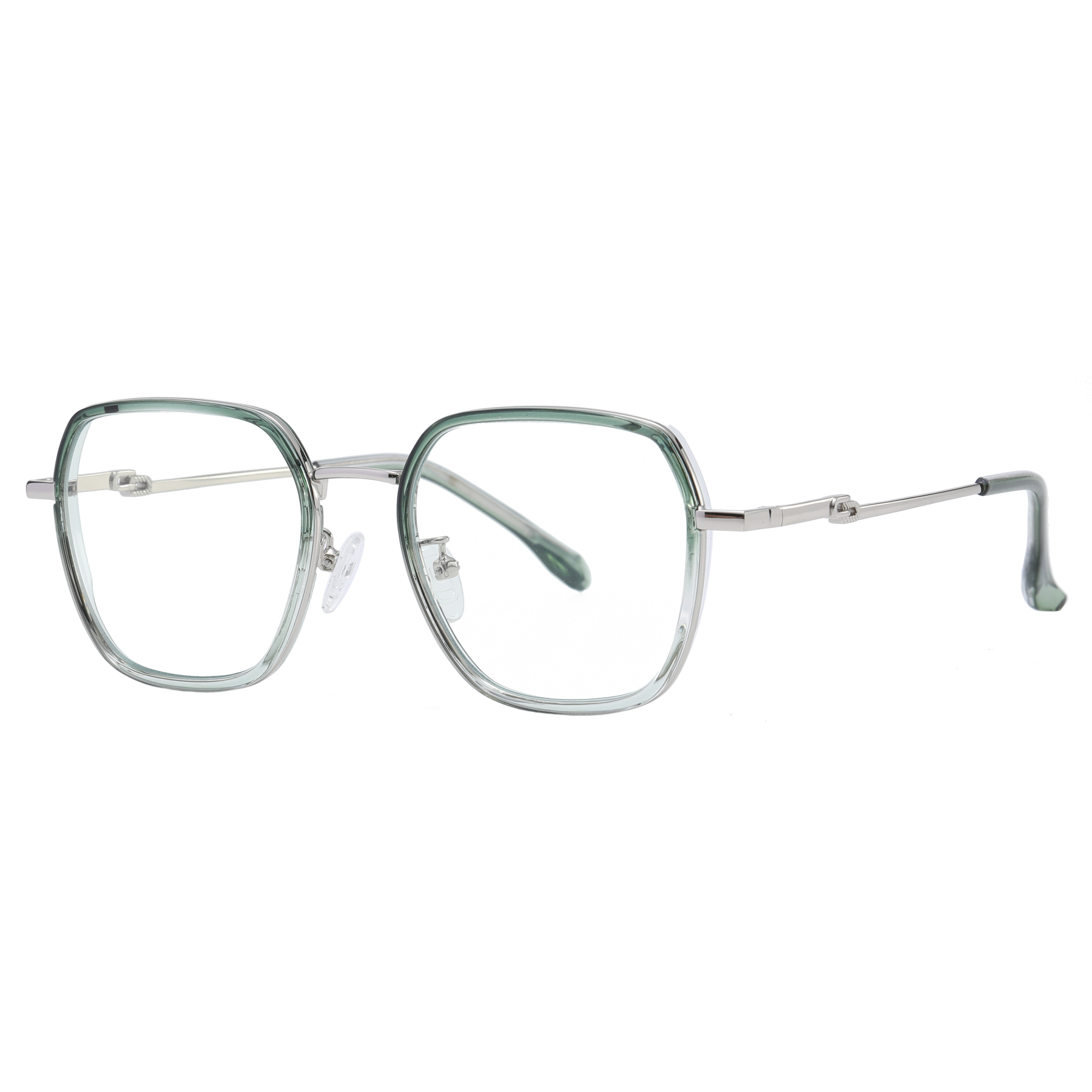 فریم عینک طبی مربعی زنانه مدل TJ837 C432-p81 Contrast Pearl Harbor