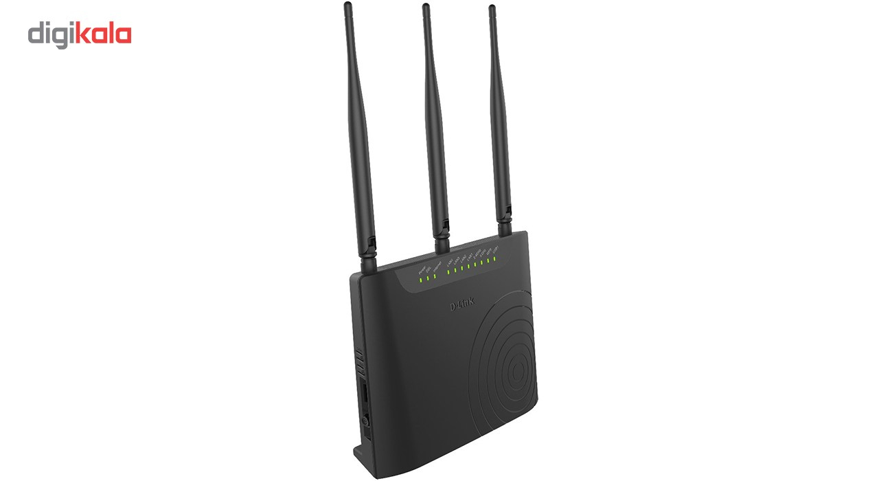 مودم روتر بی‌سیم ADSL2 Plus و VDSL2 Plus دی-لینک مدل DSL-2877AL