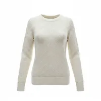 پلیور یقه گرد زنانه مدل بافت هفتی کد P-G-V