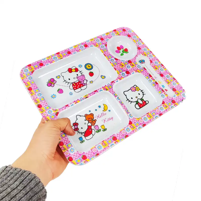ظرف غذای کودک مدل Kitty کد 702