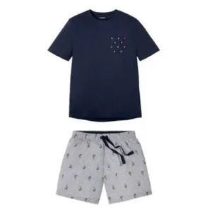 ست تی شرت و شلوارک مردانه لیورجی مدل F2022