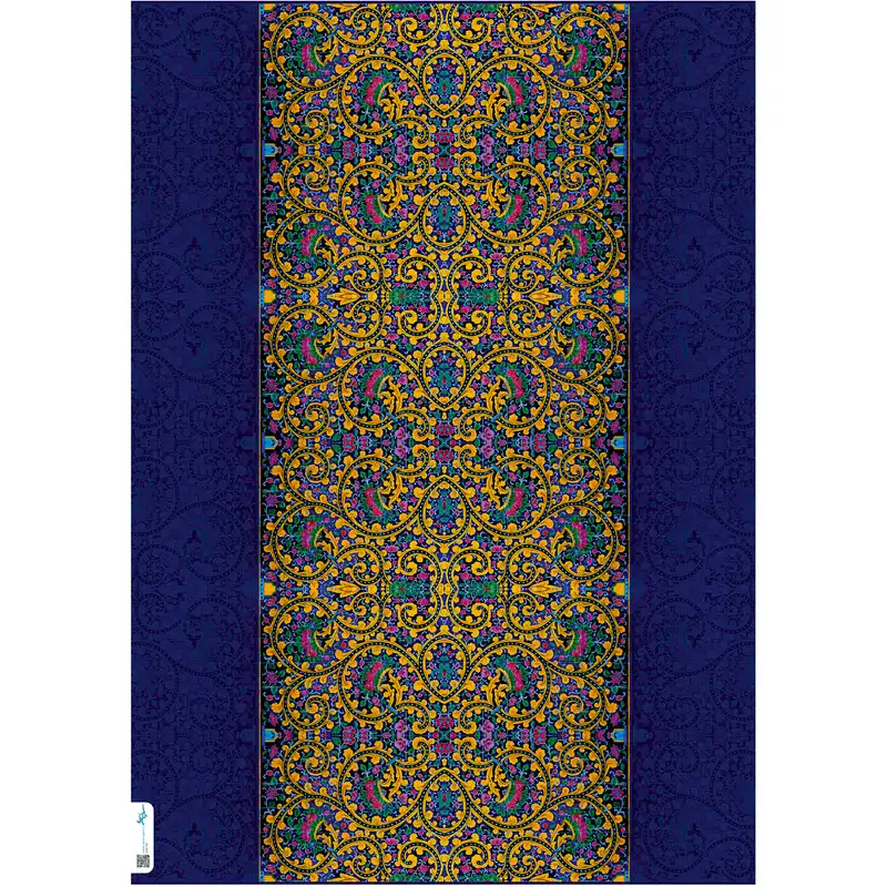 کاغذ کادو طرح کاشی کد 1401 بسته پنج عددی