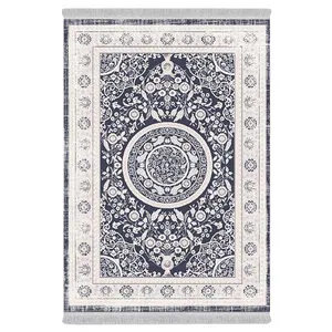 فرش پارچه‌ای دفه مدل فرشینه هازان مخمل کد 150