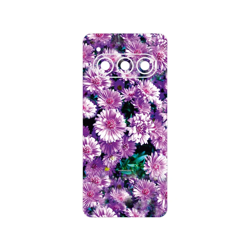 برچسب پوششی ماهوت مدل Purple_Flower مناسب برای گوشی موبایل داریا Bond II 5G