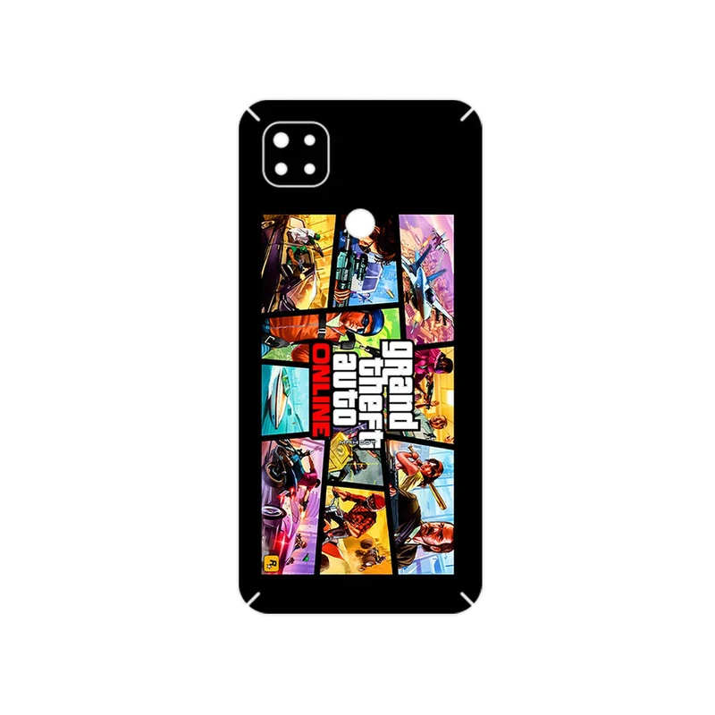 برچسب پوششی ماهوت مدل GTA Online Game Series مناسب برای گوشی موبایل شیائومی Redmi 9 Activ