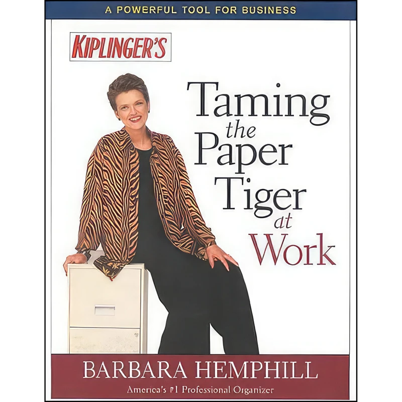 کتاب Taming the Paper Tiger at Work اثر Barbara Hemphill انتشارات UNKNO