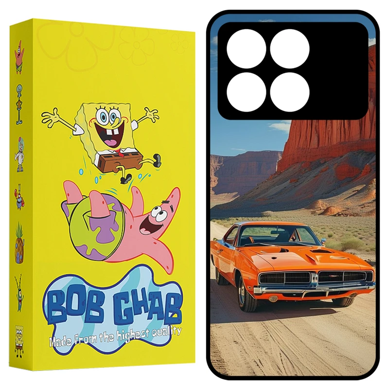 کاور باب قاب طرح ماشین مدل BCPK70P مناسب برای گوشی موبایل شیائومی Redmi K70 Pro 5G / Poco X6 Pro