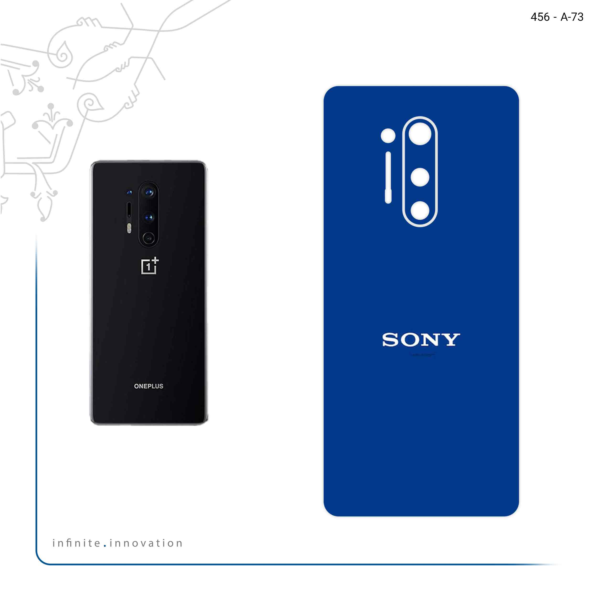 برچسب پوششی ماهوت مدل Sony مناسب برای گوشی موبایل وان پلاس 8 Pro