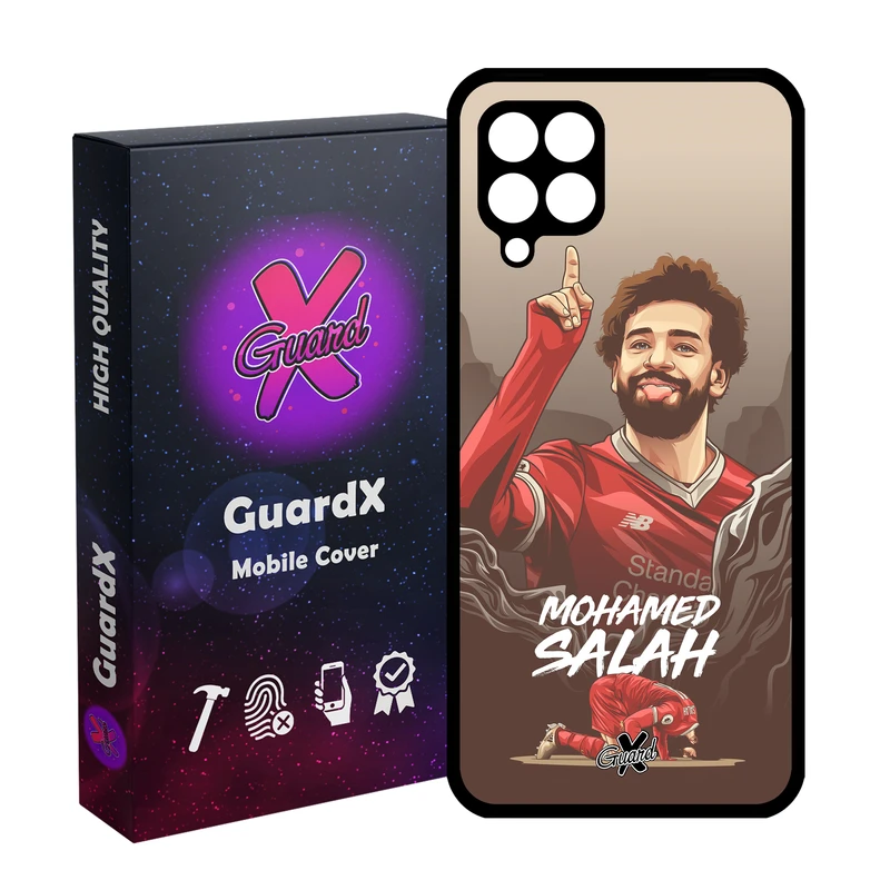 کاور گارد ایکس طرح Salah مدل Glass10481 مناسب برای گوشی موبایل سامسونگ Galaxy A12/M12/F12