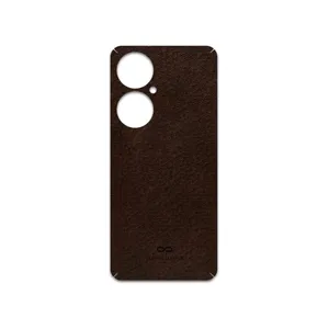 MAHOOT Dark-Brown-Leather Cover Sticker for Huawei Nova 11i