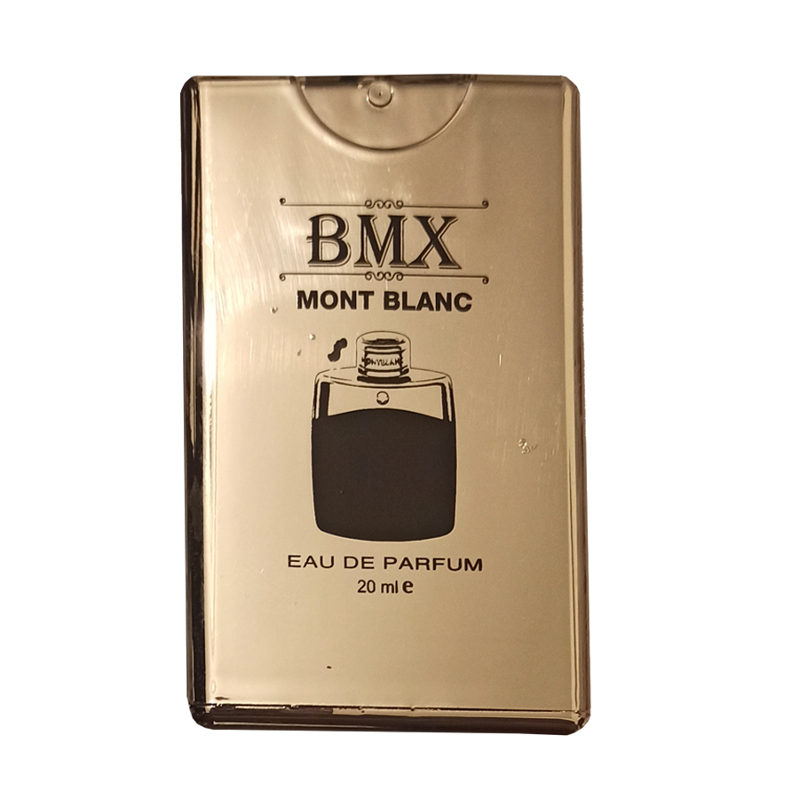 عطر جیبی مردانه بی ام ایکس مدل MONT BLANC حجم 20 میلی لیتر