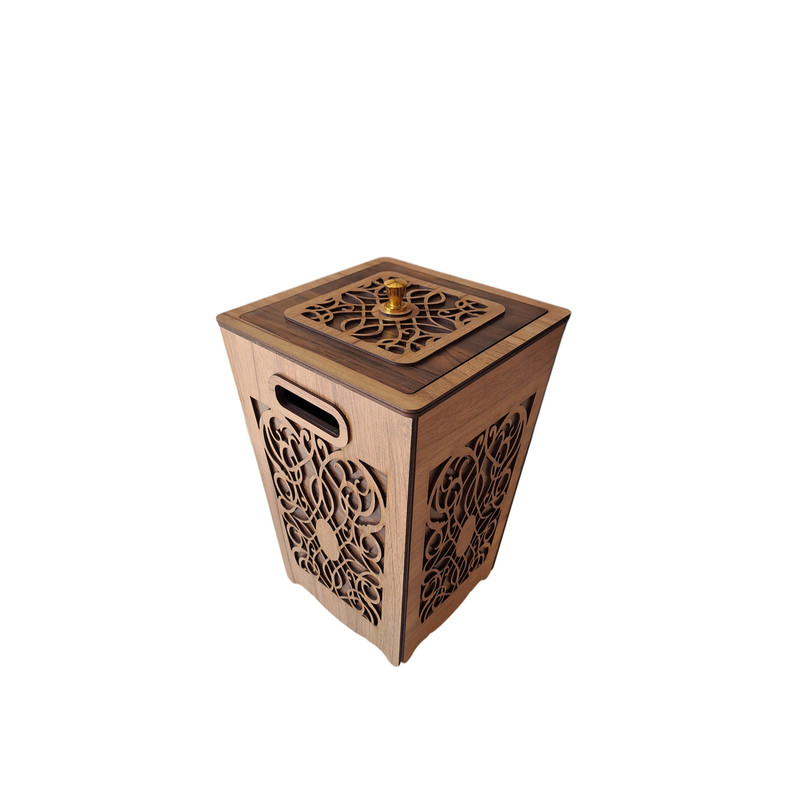ست سطل زباله و دستمال کاغذی کد 001