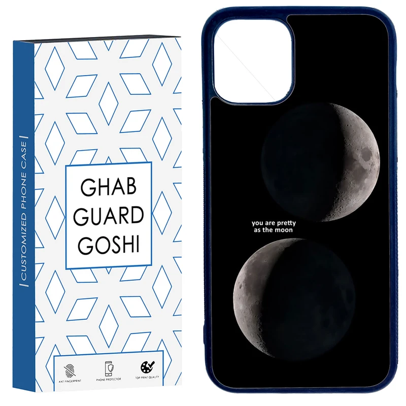 کاور قاب گارد گوشی طرح ماه کد TPU-078 مناسب برای گوشی موبایل اپل Iphone 11 PRO