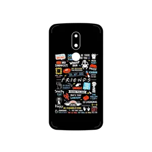 MAHOOT Friends 2 Cover Sticker for Motorola Moto M