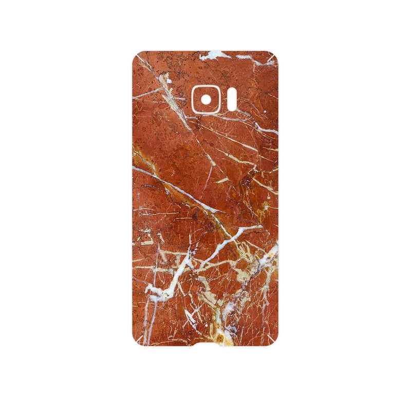برچسب پوششی ماهوت مدل Red Marble مناسب برای گوشی موبایل اچ تی سی U Ultra