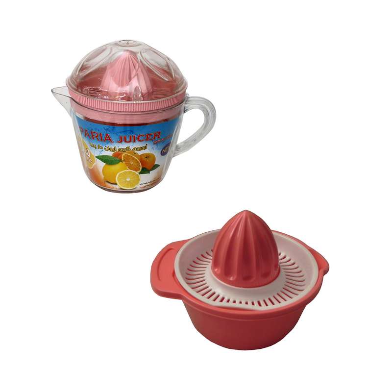 آبمیوه گیری دستی کد 00389 مجموعه 2 عددی