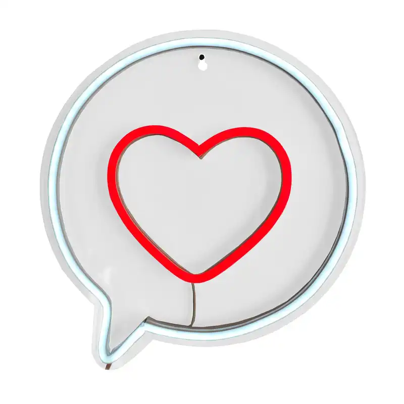 چراغ تزئینی طرح پیام قلب