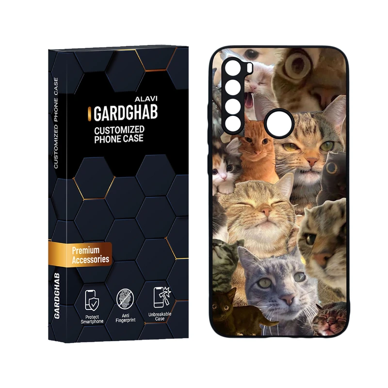 کاور گارد قاب علوی مدل دورژله ای حیوانات مناسب برای گوشی موبایل شیائومی Redmi Note 8