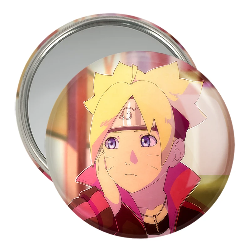 آینه جیبی خندالو مدل بوروتو اوزوماکی انیمه بوروتو Boruto  کد 15726
