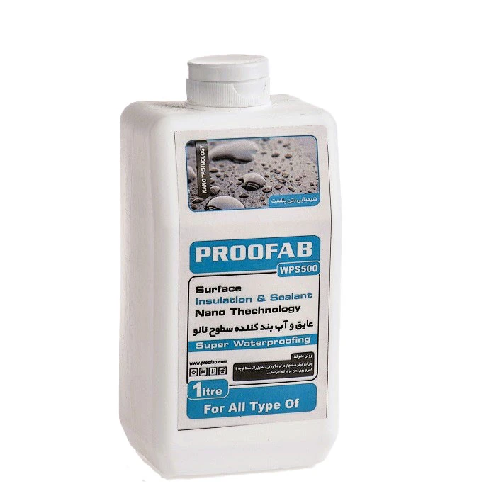 آب بند کننده سطوح نانو پروفاب مدل wps500 حجم 1 لیتر