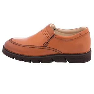 کفش روزمره مردانه همگام مدل چرمی 105