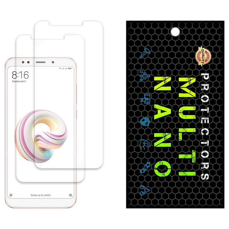 محافظ صفحه نمایش مات مولتی نانو مدل X-S2M مناسب برای گوشی موبایل شیائومی Redmi Note 5 (India) بسته دو عددی