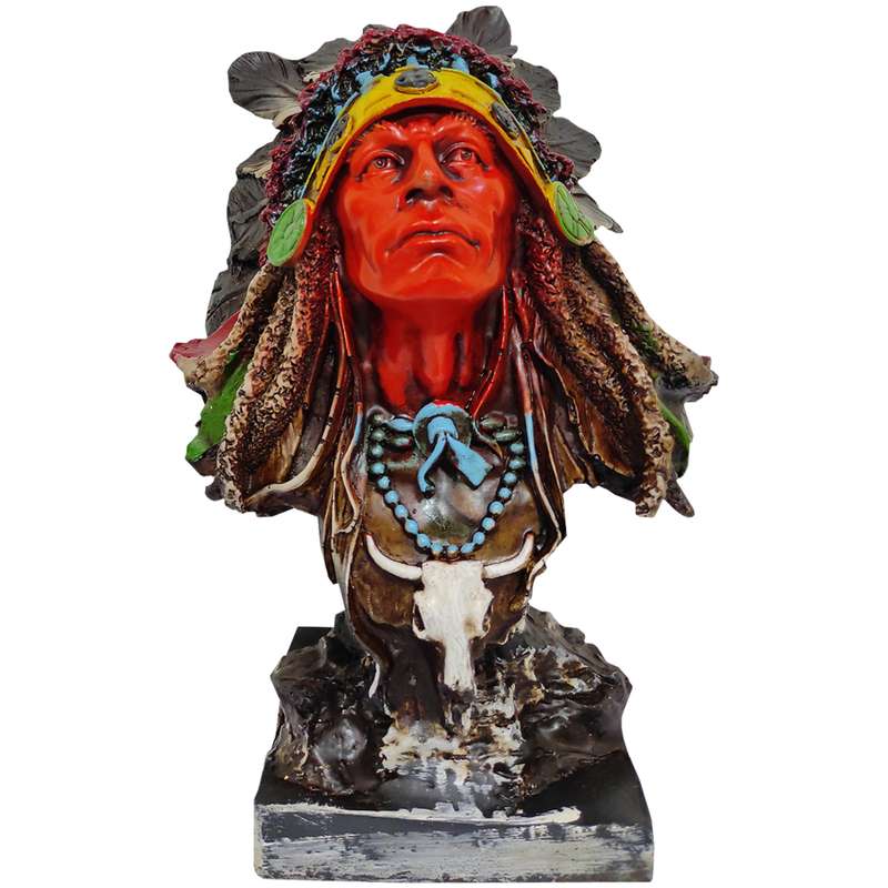 مجسمه مدل رخ سرخپوست کد22