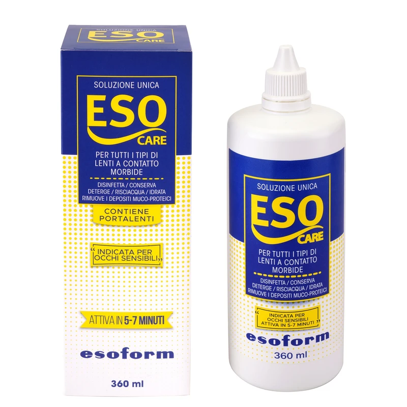 محلول شستشو لنز اسوفرم مدل ESOCARE به حجم 360 میلی لیتر محلول شستشو لنز اسوفرم مدل ESOCARE به حجم 360 میلی لیتر