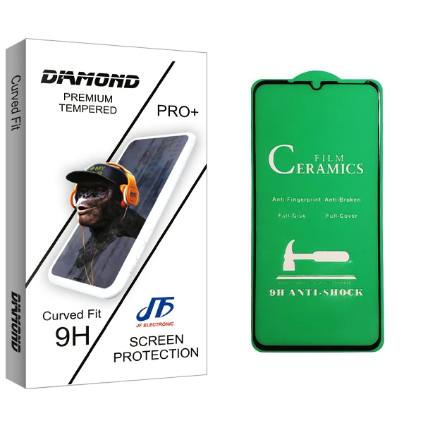 محافظ صفحه نمایش سرامیکی جی اف مدل Diamond glass مناسب برای گوشی موبایل شیائومی Mi 9