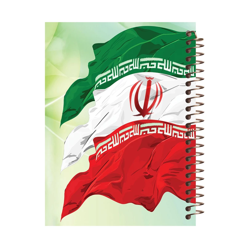 دفتر مشق 80 برگ طرح ایران بزرگ کد J388