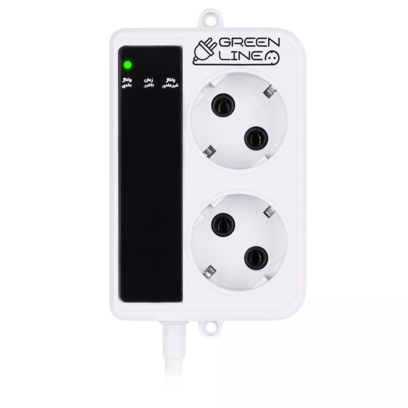 محافظ ولتاژ گرین لاین مدل GLP162-RW-1.8m