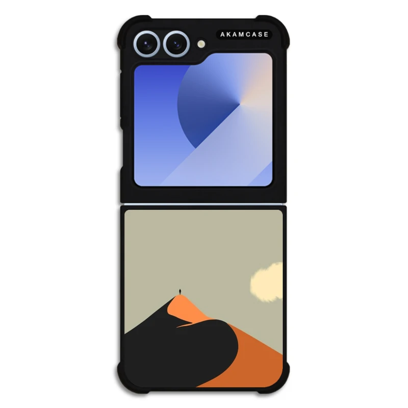 کاور آکام مدل AMC-WSGZFLIP6-DESERT-22 مناسب برای گوشی موبایل سامسونگ Galaxy Z Flip 6 