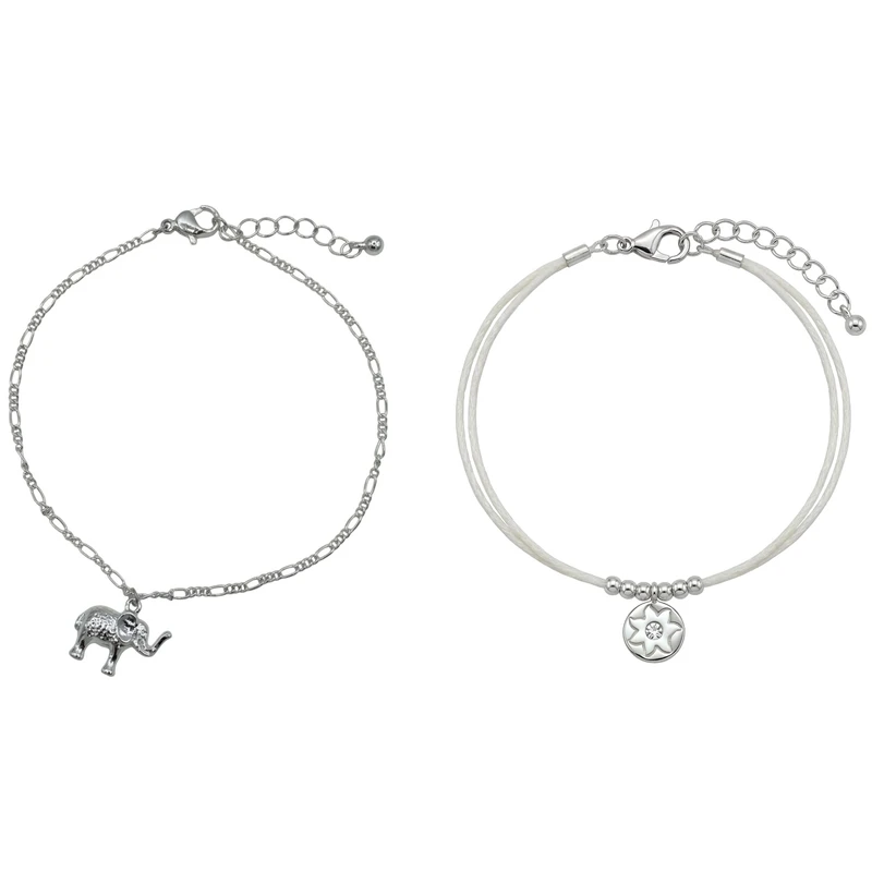 پابند زنانه آی ام مدل هندی مجموعه دو عددی