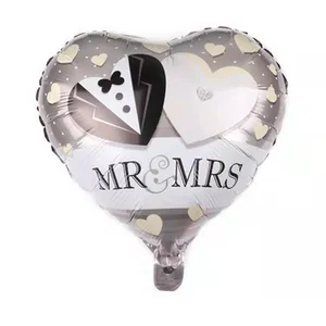 بادکنک فویلی مدل Mr & Mrs