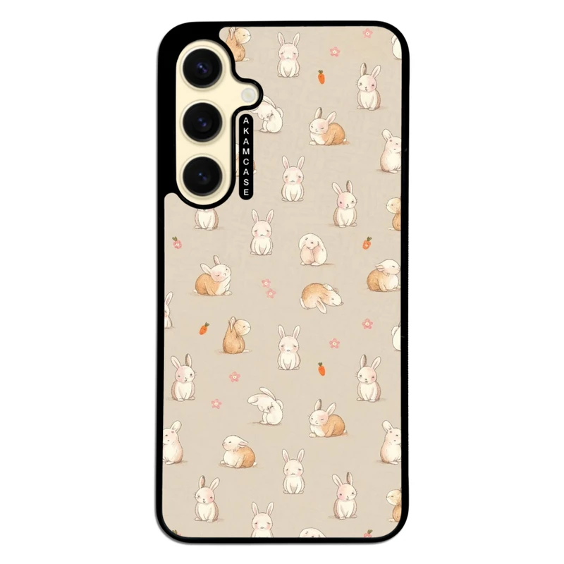 کاور آکام مدل AMC-WSGS24FE-BUNNY-24 مناسب برای گوشی موبایل سامسونگ Galaxy S24 FE