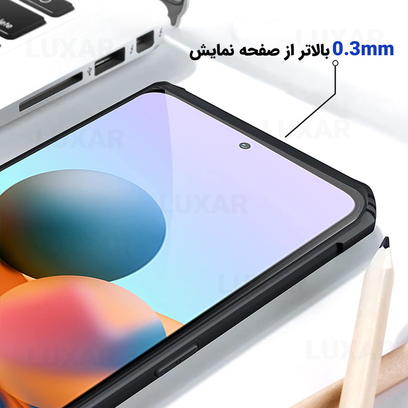 کاور لوکسار مدل note10pro -Vetra مناسب برای گوشی موبایل شیائومی Redmi Note10 Pro 4G / Note10 Pro Max