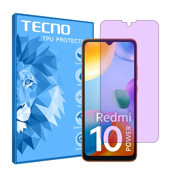 محافظ صفحه نمایش ضد اشعه بنفش تکنو مدل HyPRL مناسب برای گوشی موبایل شیائومی Redmi 10 Power