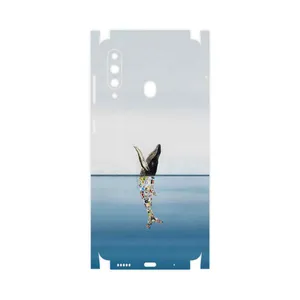 MAHOOT Collage of Sea Trash-FullSkin Cover Sticker for Samsung Galaxy A60