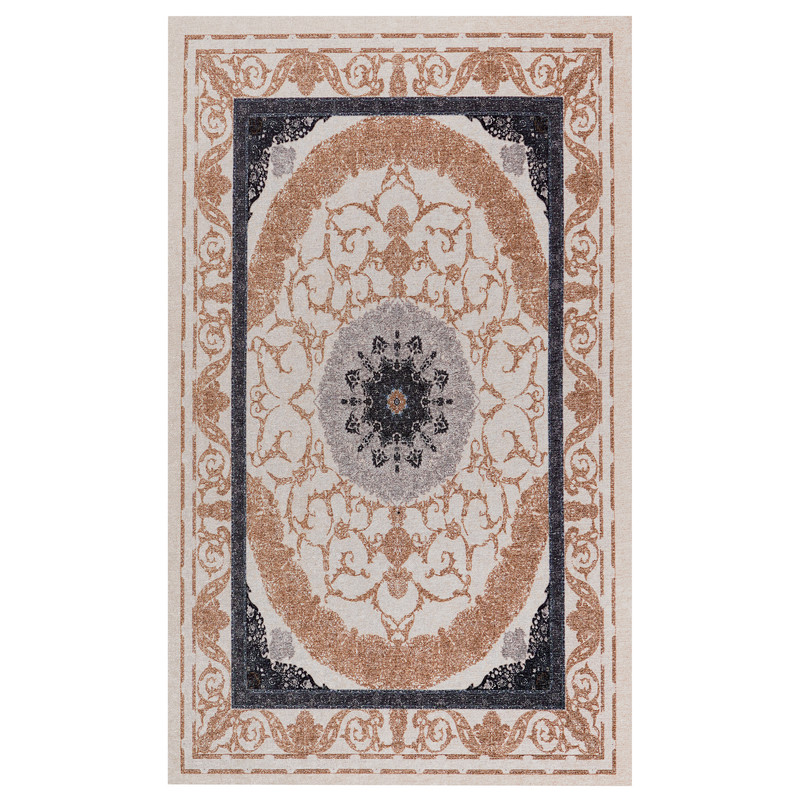 روفرشی مدل روفرشی کشدار نانو ابریشم کد 463 زمینه کرم