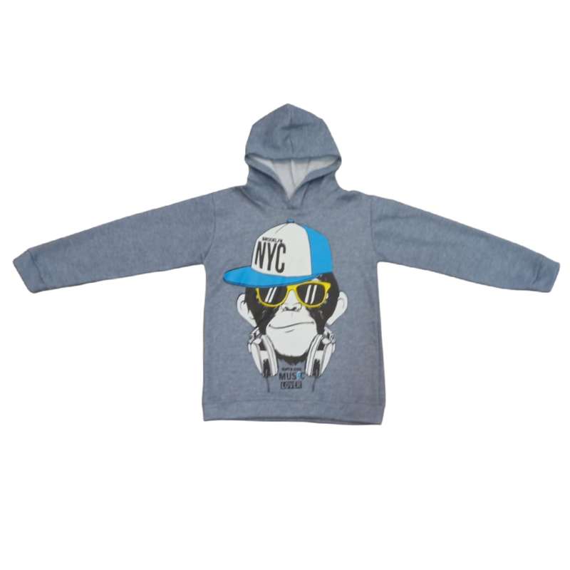 هودی پسرانه مدل میمون عینکی تو کرکی