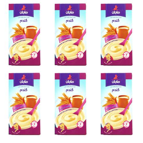 پوره گندم ماجان - 135 گرم بسته 6 عددی