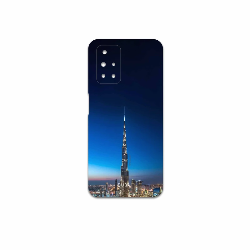 برچسب پوششی ماهوت مدل Dubai-City مناسب برای گوشی موبایل شیائومی Redmi 10