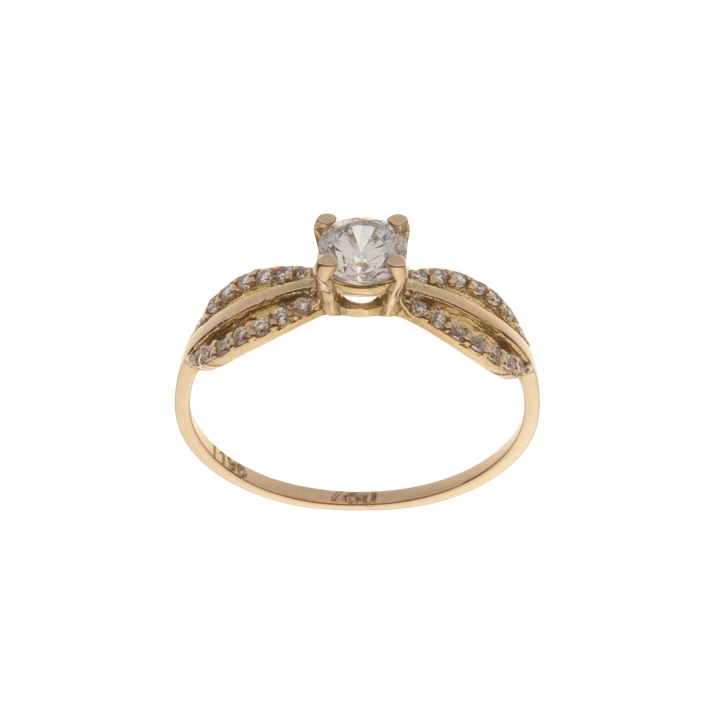 انگشتر طلا 18 عیار زنانه مایا ماهک مدل MR0549